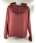 Champion Womens Soft Fleece Hoodie (XXL) 2XL Maroon Red Athletic Sweatshirt - $44.51 CAD