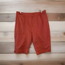Woolrich Marcella Women's Shorts Sz 12 Reddish Coral Hiking, Athletic Li... - $14.84