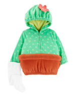 Carter&#39;s Baby Cactus Halloween Costume 24M Month  Tights Green Flower Po... - €16,57 EUR