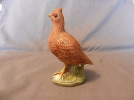 Painted Ceramic Grouse Bobwhite Bird Figurine (M) - £16.68 GBP