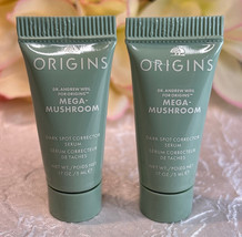 2 X ORIGINS MEGA MUSHROOM DARK SPOT CORRECTOR SERUM Mini .17ozEa = .34oz... - $258.52 MXN