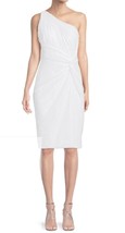 NEW RENE RUIZ Collection One Shoulder Sequin Dress, White - £195.22 GBP