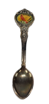 Kentucky Goldenrod Cardinal Bird Celest Collectible Souvenir Spoon Vintage  - £3.97 GBP