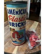 Elgo Plastics American Bricks Plastic Set With Extra Halsam Products Com... - $32.38