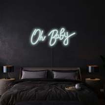 Oh Baby | LED Neon Sign, Neon Sign Custom, Home Decor, Gift Neon light - £31.27 GBP+
