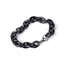 Never Fade Women Link Bracelet Geometric Continuous buckle Healthy Ceramic Brace - £29.80 GBP