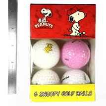Peanuts - Charlie Brown, Lucy, Snoopy &amp; Woodstock Box Gift Set of 6 Golf... - £21.83 GBP