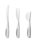 Alfredo by Georg Jensen Stainless Steel Cheese Knife Set 3 Piece - New - $200.37 CAD