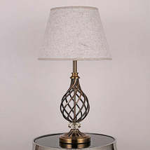 Contemporary  Simple Decorative Table Lamp Metal 2 - £174.93 GBP