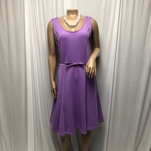 Spense Dress Womens 10 Lavender Purple Stretchy A-Line NEW - £17.66 GBP