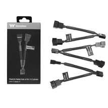 Thermaltake TtMOD 4 Pin Y-Cable for PC PWM Fan- 3 Pack 110mm, AC-060-CO1OTN-F1,B - £13.32 GBP