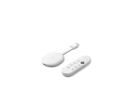 Google Chromecast 4K with Google TV Snow - 4K HDR Streaming @ 60fps - $118.99