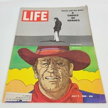Life Magazine July 11, 1969 - Dusty and the Duke John Wayne Dustin Hoffman - £18.67 GBP