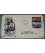 First Day Cover- World War 2 Sicily Attacked by Allies &amp; Military Humor - £6.32 GBP