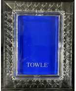 Vintage Towle Full Lead Crystal Picture Frame 5”x7” – Diamond Cut Border - €34,28 EUR