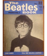 The Beatles Monthly Book Magazine March 1966 No 36 Original - $16.00