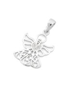 Angel heart sterling silver pendant - SALE CLEARANCE - €11,89 EUR