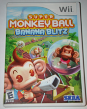 Nintendo Wii - Super Monkey Ball Banana Blitz (Complete With Instruction) - £11.72 GBP