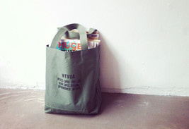 New WTAPS Army Green Shoulder Tote Bag from Japan Magazine (Exclusive) - $35.00