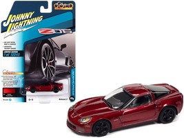 2012 Chevrolet Corvette Z06 Crystal Red Metallic "Classic Gold Collection" Seri - £15.37 GBP