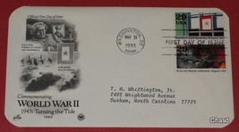 First Day Cover- World War 2 B-24&#39;s Hit Ploesti Refineries and Gold Star... - £3.99 GBP