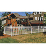 WHITE ALUMINUM  FENCE 54 inch x 6ft ASSEMBLED PANEL Pool Code ”Read Deta... - $89.50