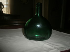 Green Glass Bottle - $5.00