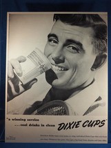 Vintage Magazine Ad Print Design Advertising Dixe Cups - £26.24 GBP