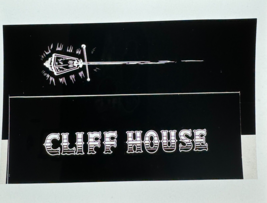 Acetate Overlay 1960s Cliff House Manitou Springs, Colorado 4.5 x2.5 inches - £15.56 GBP