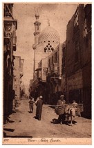 Native Quarter Cairo Egypt Postcard - £7.68 GBP