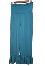 Matilda Jane Womens Enchanted Garden Small Turquoise Beaufort Big Ruffle Pants  - £33.55 GBP