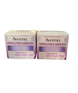 2 Aveeno Absolutely Ageless Restorative Night Cream 1.7 oz Blackberry Co... - $1,508.79 MXN
