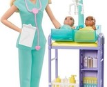 Barbie Careers Doll &amp; Playset, Baby Doctor Theme with Blonde Fashion Dol... - $24.74
