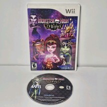 Monster High 13 Wishes Nintendo Wii 2013 Video Game Disc and Case No Manual - £8.84 GBP