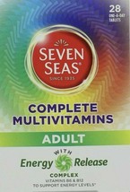 Complete Multivitamins Adult, 28 Tablets Seven Seas - $20.21