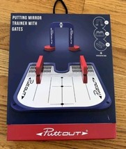 PuttOUT Golf Putting Mirror Trainer with Gates Alignment Aid NEW NIB - $56.09