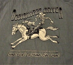 T - Shirt, Designated Driver Funny T Shirt - £6.99 GBP