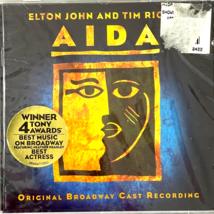 Aida Original Broadway Cast Recording CD 2000 Elton John Tim Rice Sealed - £10.03 GBP