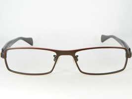 Face A Face Denim 3 9219 Brown Eyeglasses Glasses Frame 54-18-130mm France - £49.11 GBP