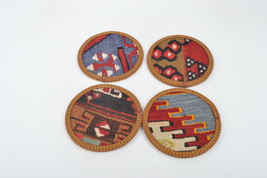 rug wool coasters,wool coasters,rug coasters,coffee table accents,coasters - £15.18 GBP