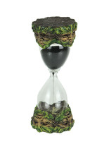 Celtic Green Man Hand Painted Decorative Hourglass Sand Timer - £21.54 GBP