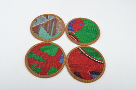 gift, coaster,new Year gift,Christmas gifts,gifts, rug coasters, kilim coasters  - £15.26 GBP