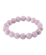 208.50 ctw Kunzite Beads Stretch Bracelet With Gift Box  #JB1041 - $54.00