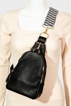 Fame Single Strap Faux Leather Sing Bag - $32.59