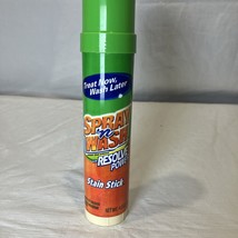 Spray n Wash Laundry Stain Remover With Resolve Power 4.3 oz Stick Dated... - $24.75