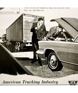 1965 ATA American Trucking Industry Advertisement Automobilia Service HM2G - €26,20 EUR