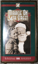 Miracle on 34th Street, 50th Anniversary Edition (20th Century Fox, 1997, VHS) - £7.60 GBP