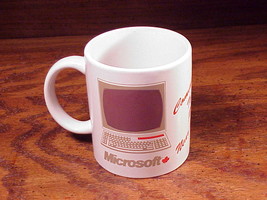 Microsoft Canada Mug Coming To A PC Near You Coffee Cup - £5.55 GBP
