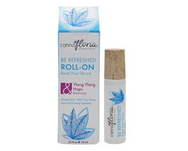 Cannafloria Aromatherapy Be Refreshed Pure Essential Oil Roll-On, .33oz - £14.35 GBP