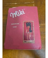 Miki Doll Pink Wardrobe Case Travel Storage Uneeda 1970 Vintage - $186.77 MXN
